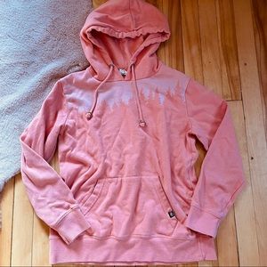 Pink Treeline Hoodie